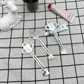 UDQYQ Stainless Steel Tube Squeezer Key 3 Pieces Silver Metal Dispenser
