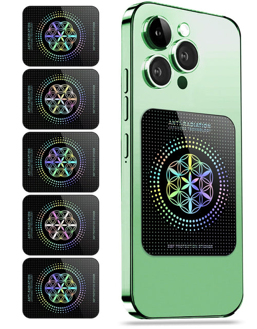 Protection Stickers 5 Pack — Reusable Universal Nano Shield for Phone, Tablet &