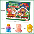 Govetom 2025 Christmas Advent Calendar 24 Days Slow Rising Multi-color