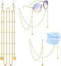 Violet and Brooks Hypoallergenic, nickel free, Eyeglass Chain or Mask Holder