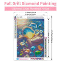 GEEHEIY 5D Seashell Diamond Art Kit for Adults, 12x16 Inch, Art Deco Style