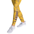 FOCO Los Angeles Lakers NBA Womens Team Color Cloud Leggings Yellow and Purple M