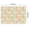 LCY WEDSHI Birthday Wrapping Paper 12pcs 20x29in Multicolor Birthday Theme
