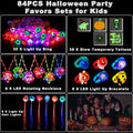 Grastfu 84 PCS Halloween Glow In The Dark Toys Party Favors Bulk Set