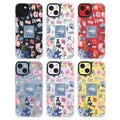 ChiCaseVer iPhone 14 Case Vintage Coastal Collage Glossy Soft TPU SunflowerCut