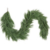 GDENZL 5FT Artificial Norfolk Pine Garland Green Faux Xmas Decor Size 5FT