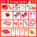 Commodum Kids Wooden Play Cooking Set Advent Calendar 24 Days Xmas Gifts