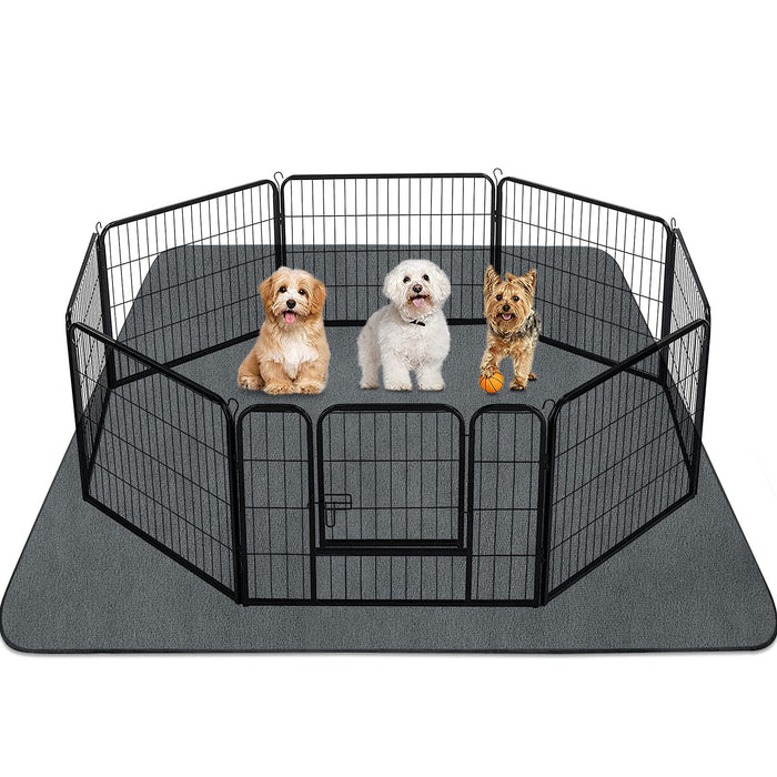 Washable Pee Pad for Dogs 72"x72" Reusable Dog Training Pad Non-Slip Extra Large