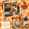 SRIZIAN Pumpkin Wind Chimes Kit DIY Wood Crafts Kids Autumn Party 8 Pack