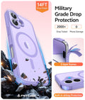 Iphone 17 Case: [ Magsafe] Translucent Matte Cases With [Full Camera Protection]