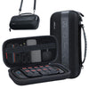 JSAUX Large Capacity Hard Shell Carrying Case Nintendo Switch 2, 20 Slots Black