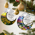 Jocidea Retirement Gifts Stained Glass Christmas Ornament Design A