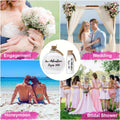 muchly 2 Pcs Honeymoon Sand Keepsake Jar Our Adventure Begins 2025 Heart