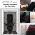 AMPULLA GWP02S Wood Grain Garage Wall Protector Car Door Protectors 2-Pack