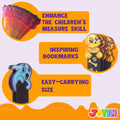 JOYIN Halloween Bookmark Rulers 144 PCS 6 Designs Party Favor Pack