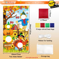 HiParty Thanksgiving Toss Game with 4 Bean Bags, Classic Fall Festival Design