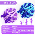 Jump Rope Kids-Soft Beaded Skipping Rope Adjustable Tangle-Free Segmented Jumpin