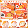 Containlol Fall Thanksgiving Bulletin Board Set Colorful Small 12.6x10.2in