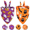 Raisingwell Dog Bandana Halloween N.Helloween 1 Pack Size Large