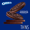 BestBy05/26 OREO Thins Chocolate Ganache Creme Sandwich Cookies 10 Count