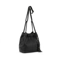 The Sak Castella Leather Boho Drawstring Bucket Bag