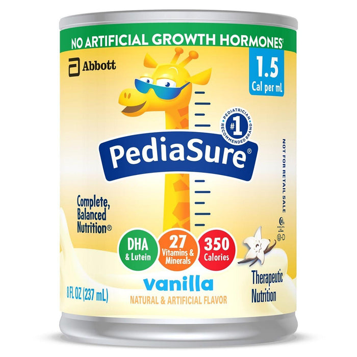PediaSure® 1.5 Cal Vanilla – 8 Fl oz  Cans (Case of 24)