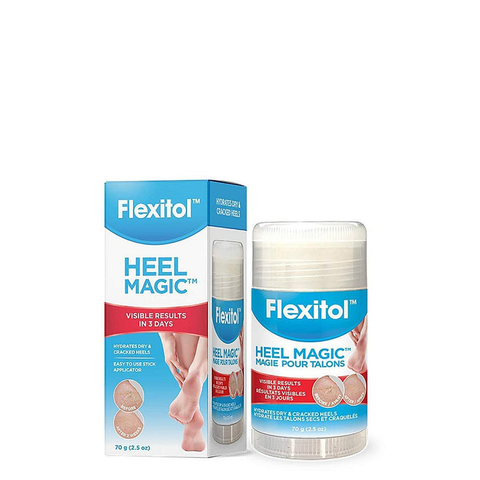 Flexitol® Heel Magic – Stick for Dry Skin & Rough Heels (2.5 oz)