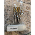 Haas Drill Bits 03-0363 TiN Coated Jobber Drills – Set of 5