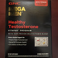 GNC Mega Men Healthy Testosterone Program Complete Nutrition Products Boost