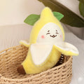 Peeled Banana Plush Toy | Soft & Cuddly Stuffed Animal