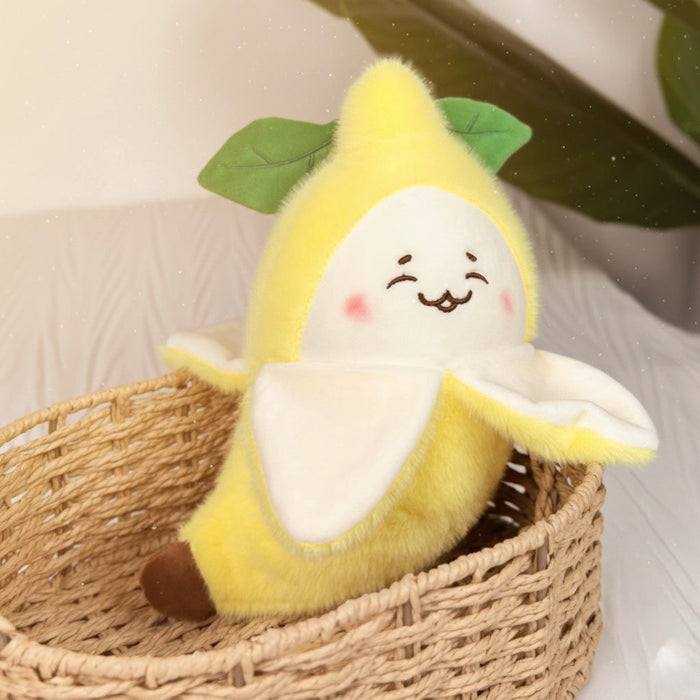 Peeled Banana Plush Toy | Soft & Cuddly Stuffed Animal