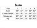Sandra Top Sidefall Lace and Cotton Gauze