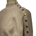 T Tahari Long Sleeve Mock Neck Sweater, Size Small