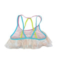 Ideology Big Girls Pastel Flounce Swim Top