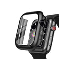 PC Case with Tempered Glass Screen Protector for Apple Watch 42mm