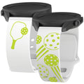 Pickleball Brights HD  Watchband for Samsung, Garmin, Fossil, and More