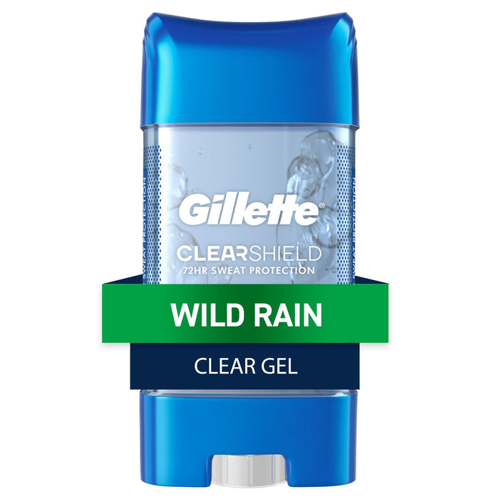 Gillette Wild Rain Clear Gel Antiperspirant And Deodorant 3.8oz