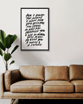 Poster: For I know the plans..