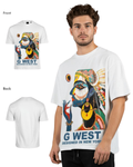 G West Mens Work Of Art Oversized Tee