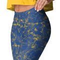 FOCO Golden State Warriors NBA Womens Team Color Cloud Leggings Size XL