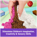 Kinetic Sand Scents Ice Cream Treats Playset 3 Colors 6 Serving Tools New