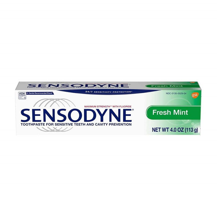 Sensodyne Toothpaste For Sensitive Teeth - Fresh Mint - 4 Oz