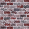 KUKANTST Brick Stone Peel and Stick Wallpaper 17.8"x472" Waterproof Vinyl Roll