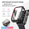PC Case with Tempered Glass Screen Protector for Apple Watch 42mm