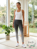 Ideology Gradient Ankle Leggings, Black / White Ombre