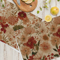 Sviojuce Vintage Fall Pumpkin Oak Leaf Kitchen Towels 16x24 Beige Set of 2