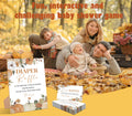 Serach Little Pumpkin Baby Shower Diaper Raffle Sign with Stand & 50 Tickets