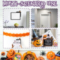SIXEIGHT Halloween Pumpkin Witch Hat Door Corner Sign Decoration 8.5x6.9"