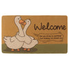 FEXIA Goose Pattern Indoor Outdoor Welcome Mat Rug 29x17 Polyester