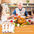 Yhtmbf Thanksgiving Party Invitations 20pcs 4x6 Maple Leaves Pumpkins Fall